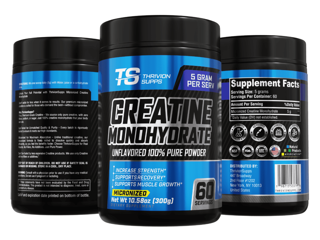 Introducing the Purest, Most Absorbable Creatine on the Planet from ThrivionSupps